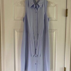 Like New Nine West Light Purple Shirt Dress Size XS